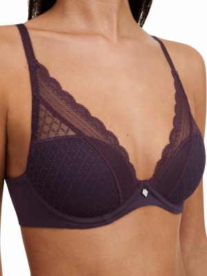 NORAH CHIC 0UA AUBERGINE