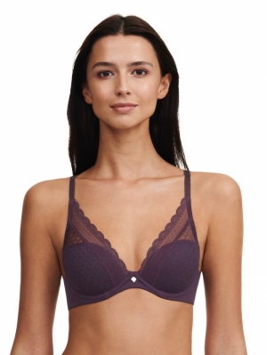 NORAH CHIC 0UA AUBERGINE